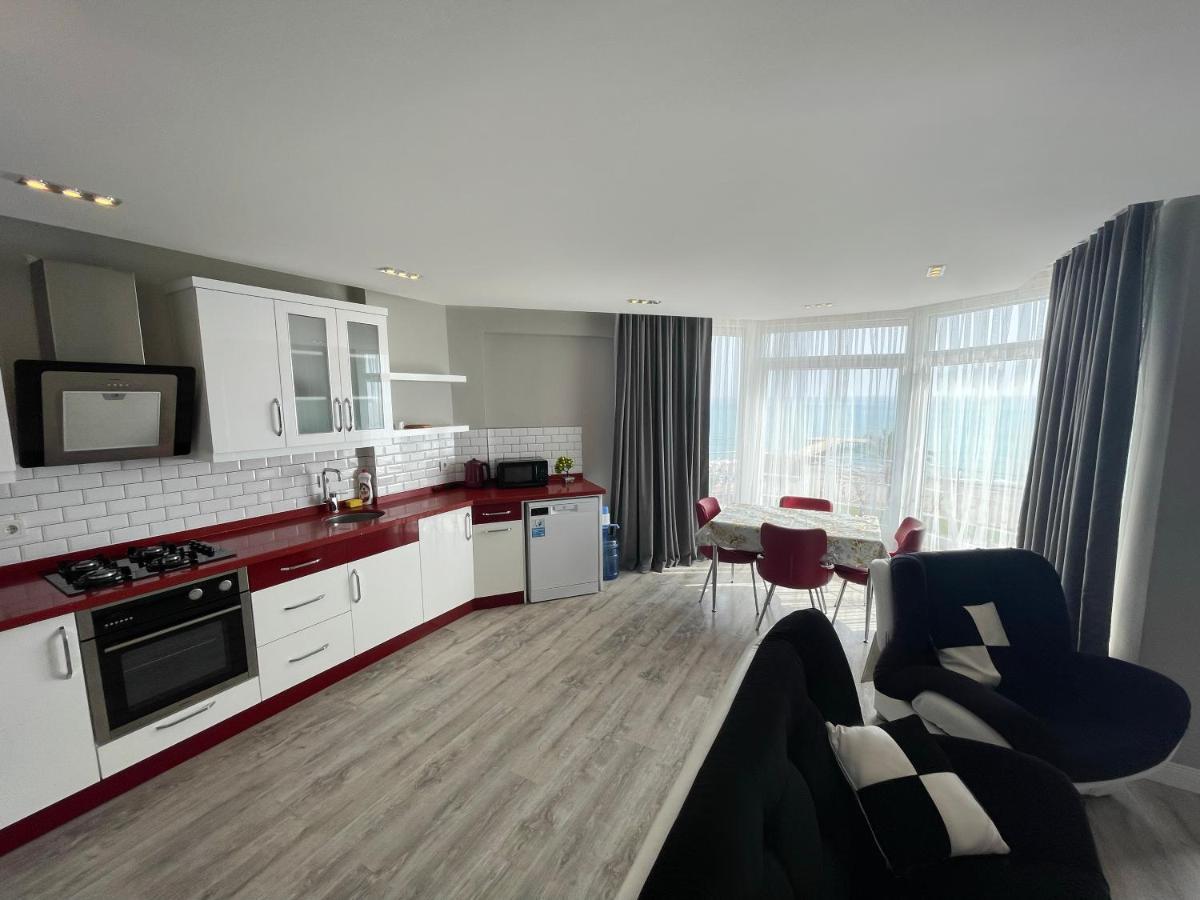 Sa Apartments! Beachfront Apartment With Sea View & Pool Alanya Exterior photo