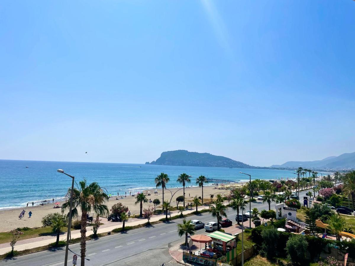 Sa Apartments! Beachfront Apartment With Sea View & Pool Alanya Exterior photo